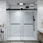 Shower Box - Frameless Double Sliding Doors 